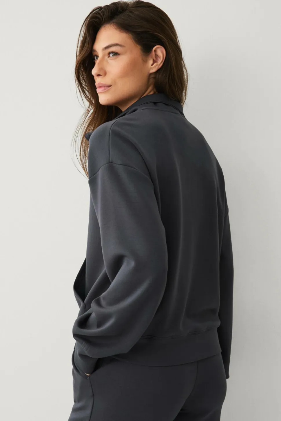 Ellos STUDIO Sweatshirt Tech Sweat Halfzip