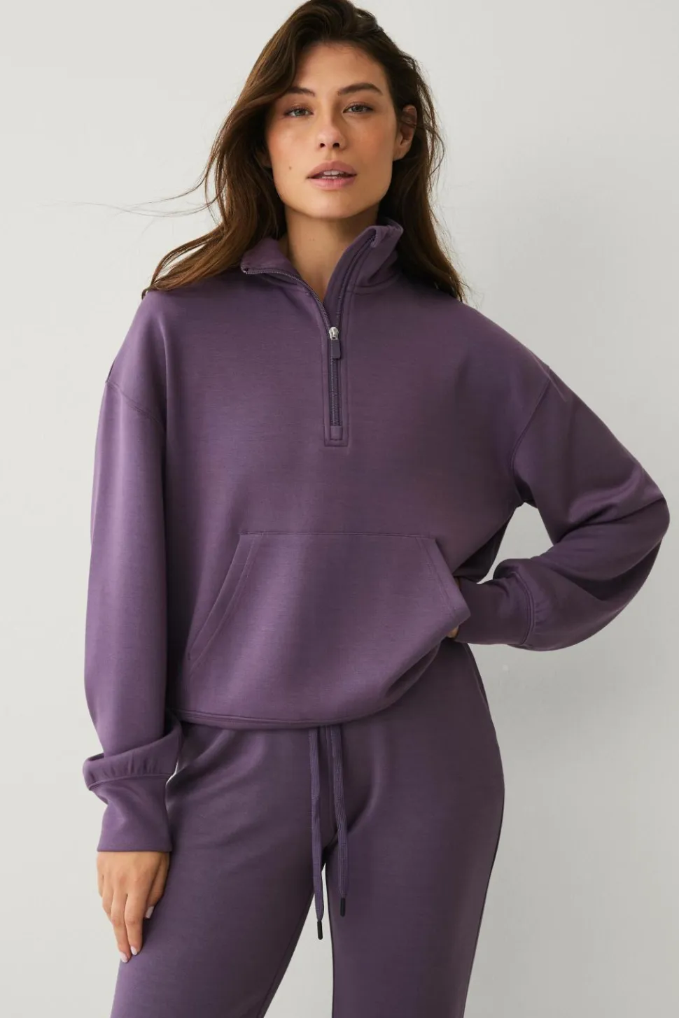 Ellos STUDIO Sweatshirt Tech Sweat Halfzip