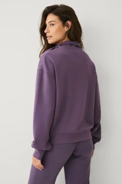 Ellos STUDIO Sweatshirt Tech Sweat Halfzip