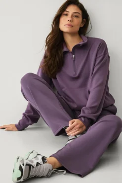 Ellos STUDIO Sweatshirt Tech Sweat Halfzip