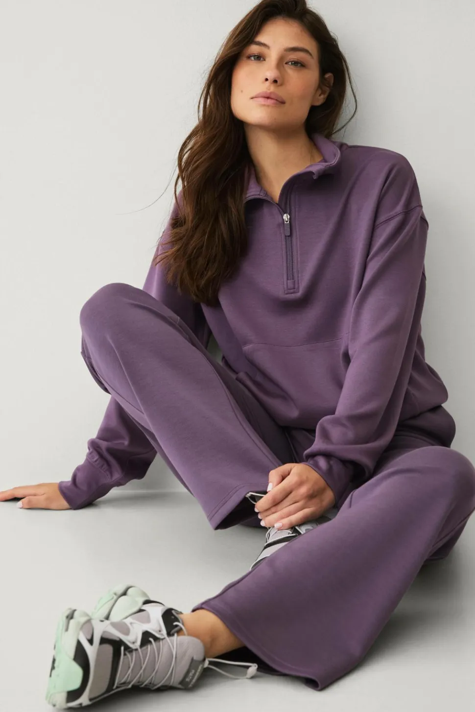 Ellos STUDIO Sweatshirt Tech Sweat Halfzip