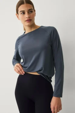 Ellos STUDIO Træningstop Loose Top Core LS