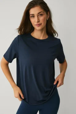 Ellos STUDIO Træningstop Loose Top Core SS