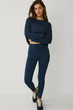 Ellos STUDIO Træningstop Loose Top Core LS