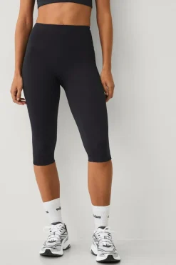 Ellos STUDIO Træningstights Capri Tights Flat Front Core