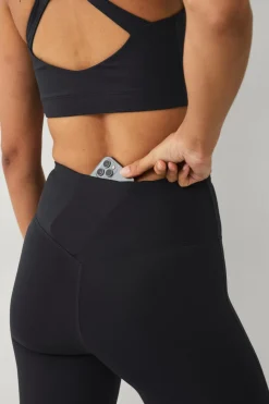 Ellos STUDIO Træningstights Capri Tights Flat Front Core