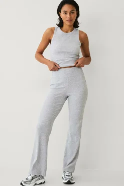 Ellos STUDIO Yogabukser Straight Leg Soft Rib