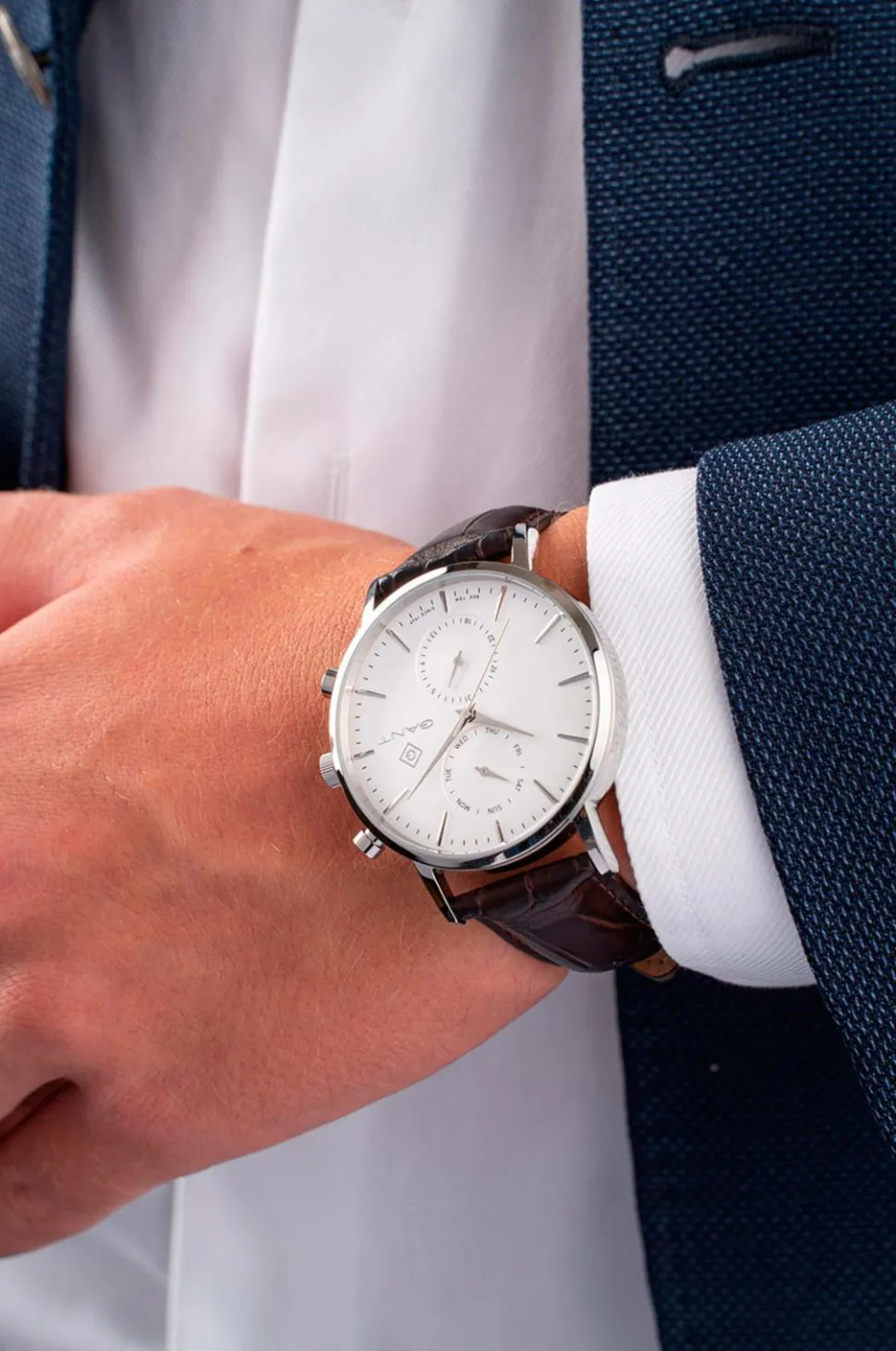 Gant Park Hill Day-Date II White/Brown