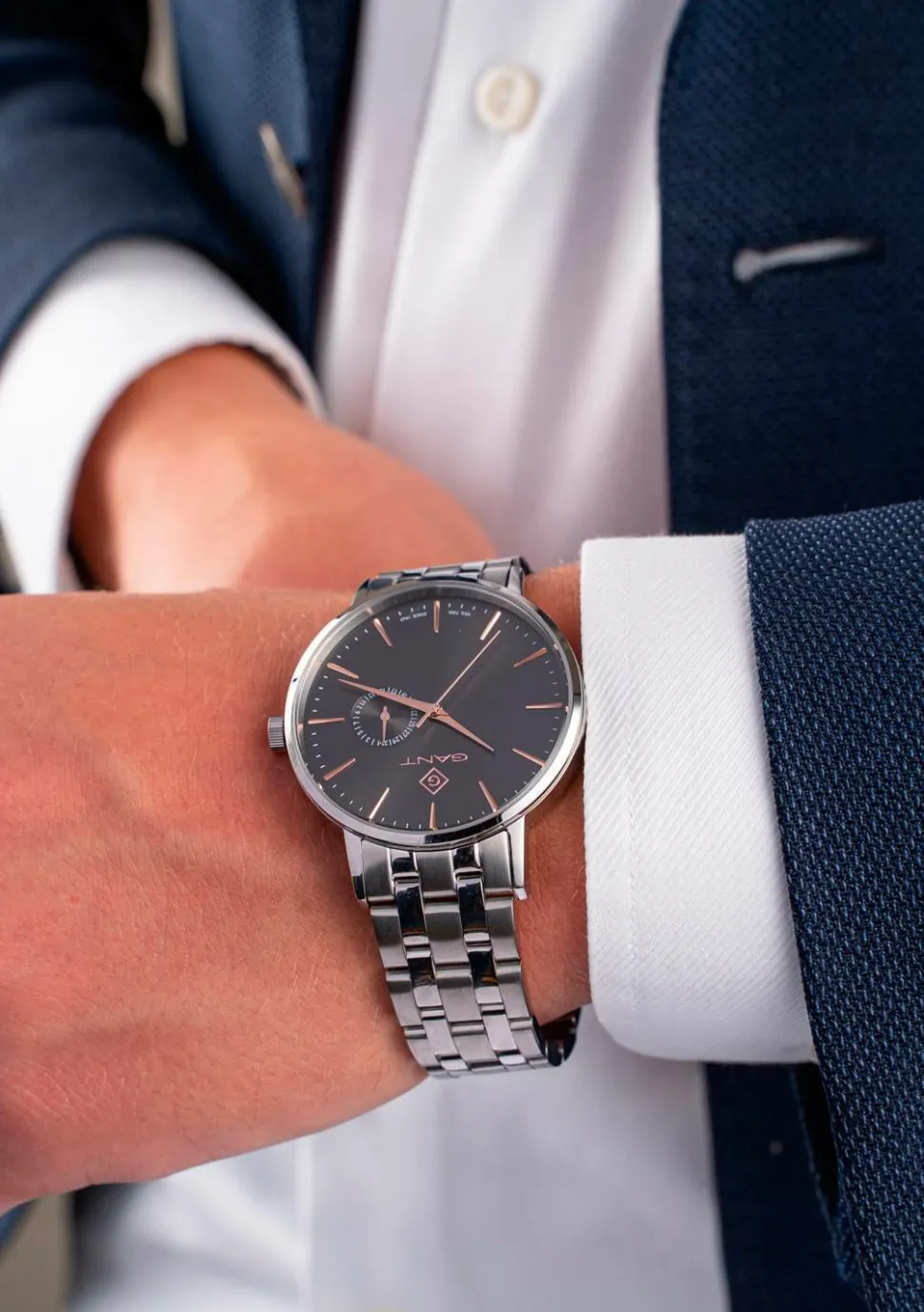 Gant Park Hill III Grey/Stainless steel