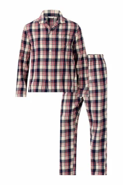 Gant Pyjamas Flannel Check Pajama Set Gift Box