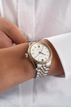 Gant Sussex BCG White/Gold and steel