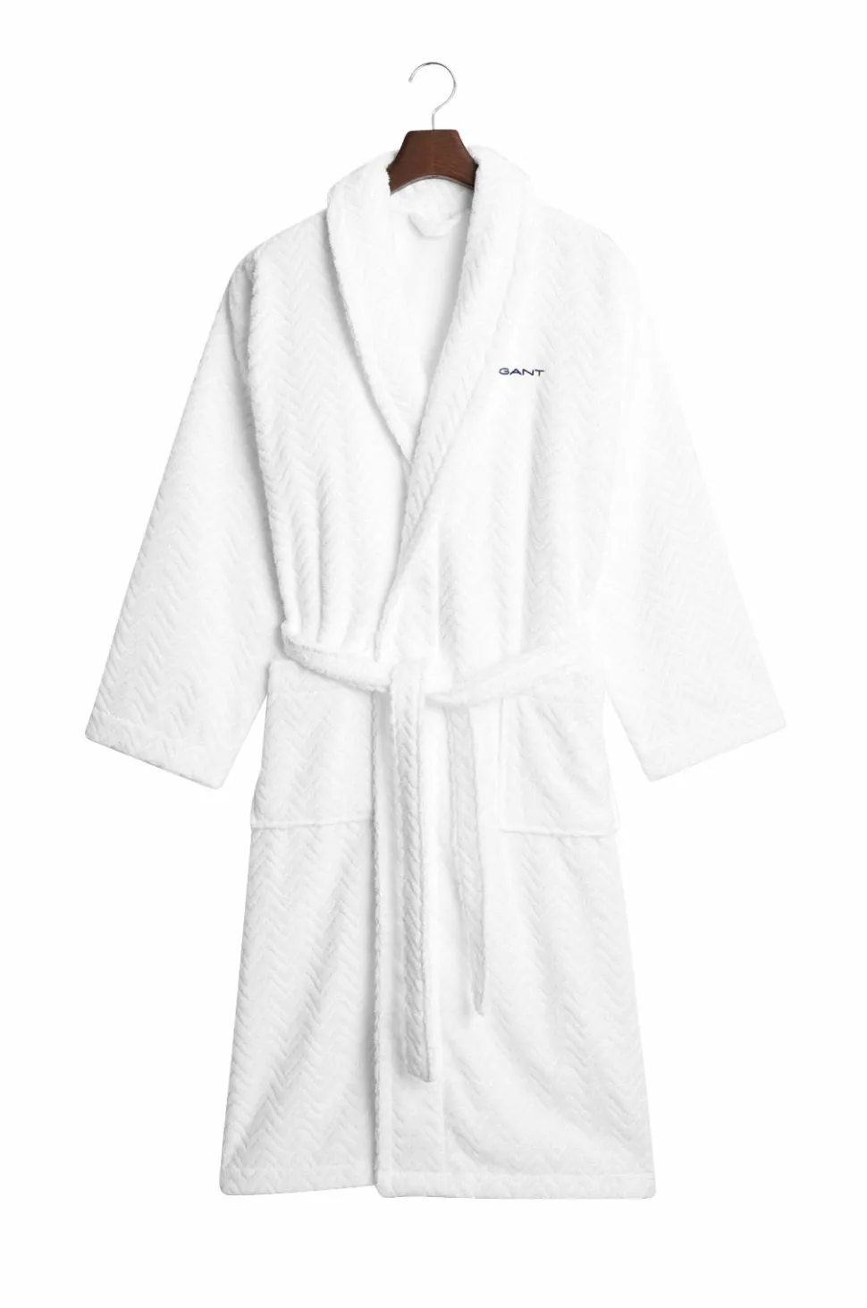 Gant Home Morgenkåbe Jacquard Herringbone