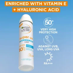 Garnier Ambre Solaire Super UV Sun Protection SPF50 For Normal Skin 75Ml