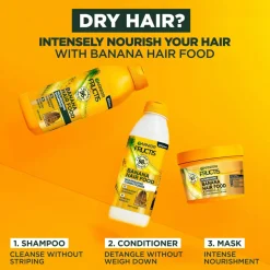 Garnier Fructis Hair Food Banana Hair Mask For Dry Hair 400 Ml