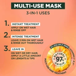 Garnier Fructis Hair Food Pineapple Hair Mask For Dull Hair 400 Ml