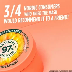 Garnier Fructis Hair Food Pineapple Hair Mask For Dull Hair 400 Ml