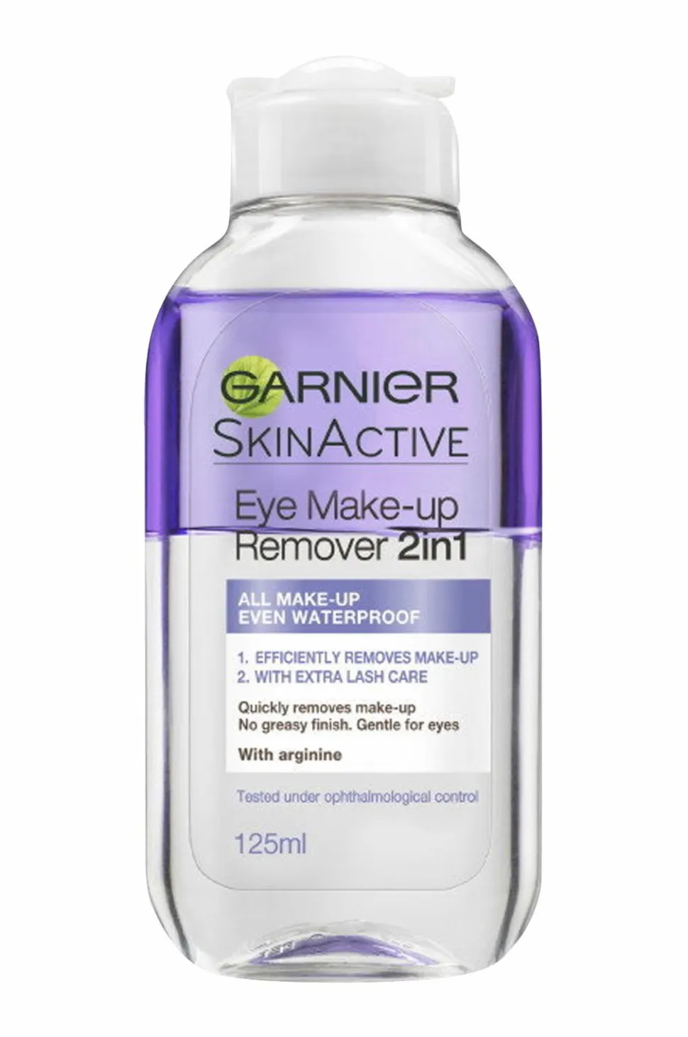 Garnier Skinactive Eye Make-Up Remover 2IN1 For All Skin Types 125 Ml