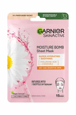 Garnier Skinactive Moisture Bomb Super Hydrating & Soothing Sheet Mask For Sensitive Skin