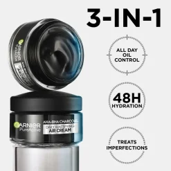 Garnier Skinactive Pureactive Daily Mattifying Air Cream For Impure Skin 50 Ml