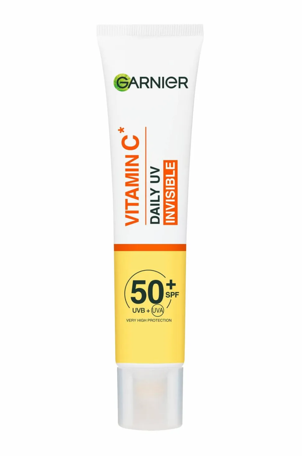 Garnier Vitamin C* Glow-Boosting Daily UV Fluid SPF50+ For Dull Skin Invisible 40 Ml