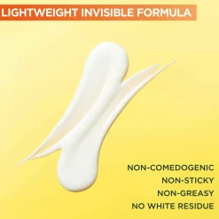 Garnier Vitamin C* Glow-Boosting Daily UV Fluid SPF50+ For Dull Skin Invisible 40 Ml