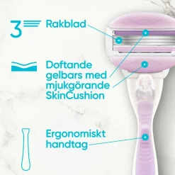 Gillette Barberblad Comfortglide Breeze 8-pak