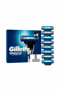 Gillette Barberblad Mach3 Turbo 8-pak