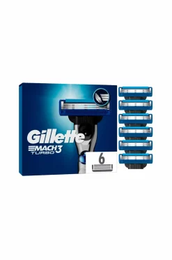 Gillette Barberblad Mach3 Turbo 6-pak
