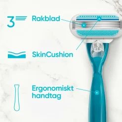 Gillette Barberblad Smooth + 2 barberblade
