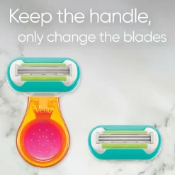 Gillette Barberkniv Extra Smooth Snap + 1 barberblad