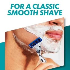 Gillette Barberkniv Mach3 Turbo med 2 barberingsbadekar