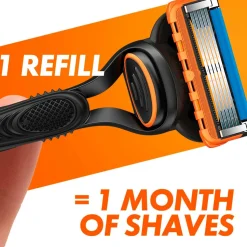 Gillette Barberkniv Fusion med 2 barberblade