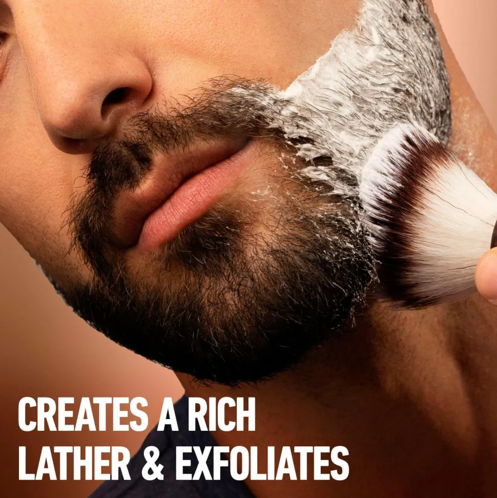 Gillette Barberkost med træhåndtag