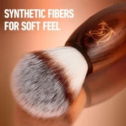 Gillette Barberkost med træhåndtag