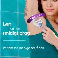 Gillette Udjævningsplan Extra Smooth Swirl + 1 barberblad