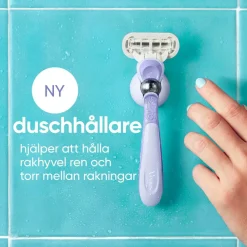 Gillette Udjævningsplan Extra Smooth Swirl + 1 barberblad