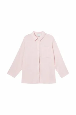 Grunt Skjorte Latti LS Linen Shirt