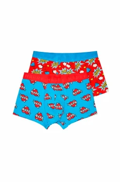 Happy Socks Boksershorts Super Dad Short Boxers Gift Set 2-pak