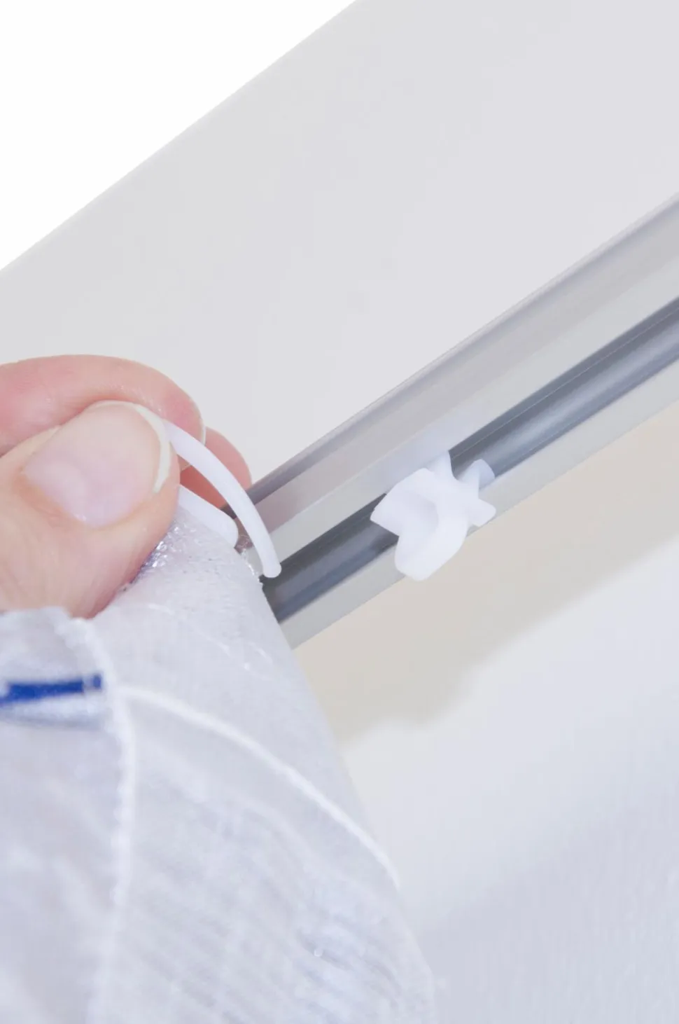 Hasta Gardinskinne U-skinne 150 cm