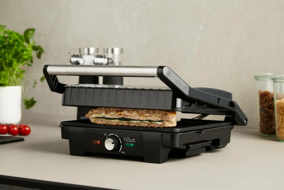 Haws Hâws CG1600 Falster Bordgrill / Panini-grill 1600W Ilag