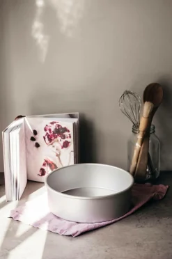 Heirol Rund kageform 23 cm anodiseret aluminium Heirol