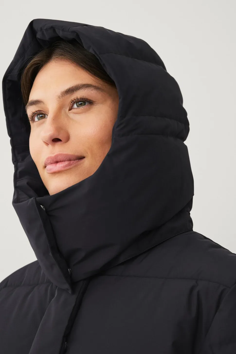 Áhkká Dunfrakke Down Coat Parka W