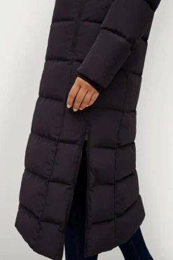 Áhkká Dunfrakke med hætte