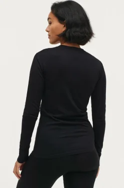 Áhkká Langærmet undertrøje Merino Wool LS Tee W