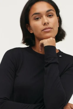 Áhkká Langærmet undertrøje Merino Wool LS Tee W