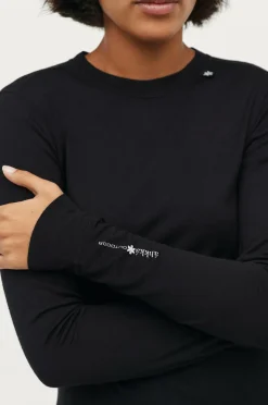 Áhkká Langærmet undertrøje Merino Wool LS Tee W