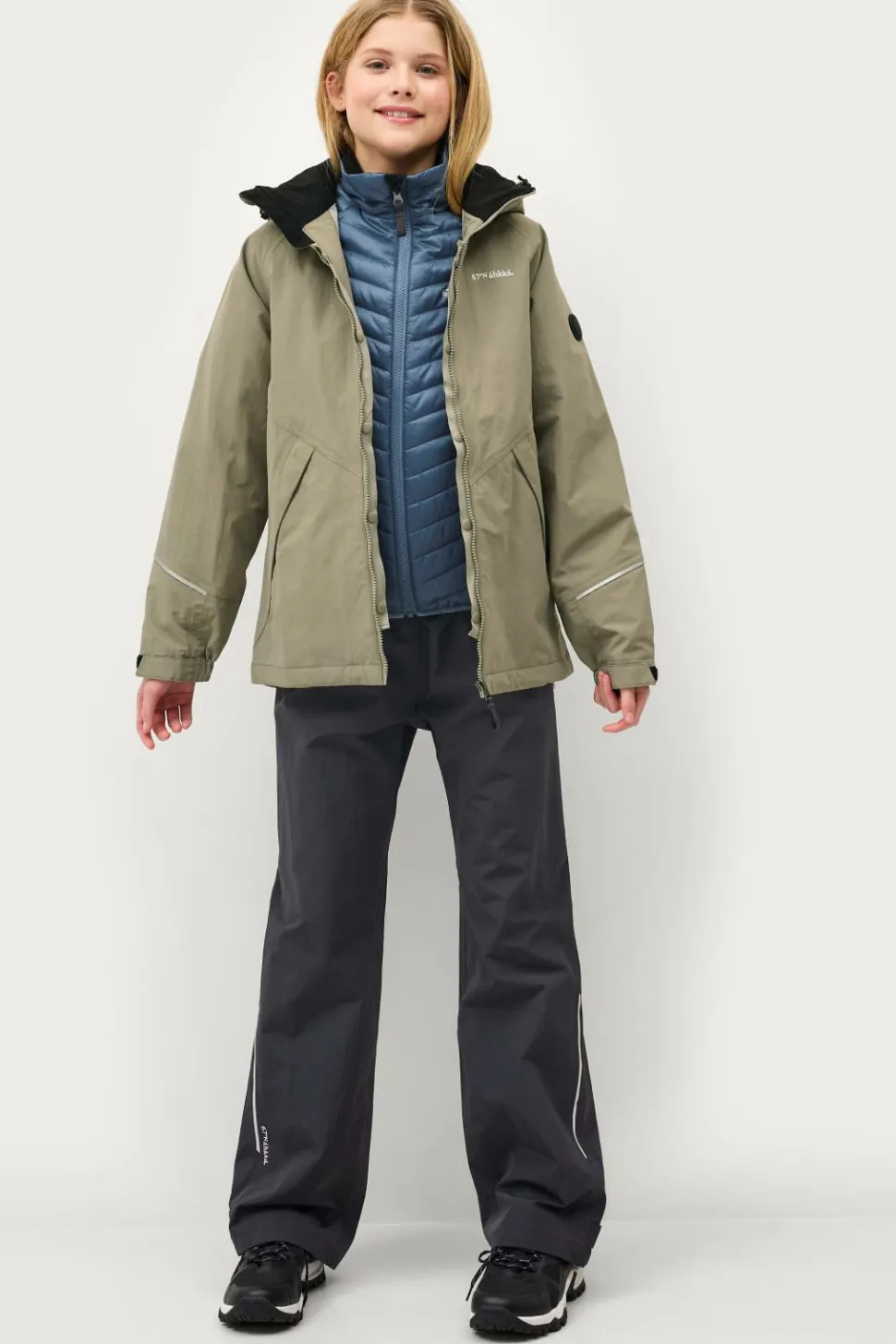 Áhkká Overtræksbukser Shell Pant Jr