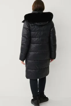 Áhkká Parka Gold Shiny Parka w Detachable Hood