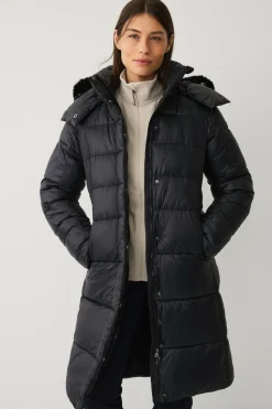 Áhkká Parka Gold Shiny Parka w Detachable Hood