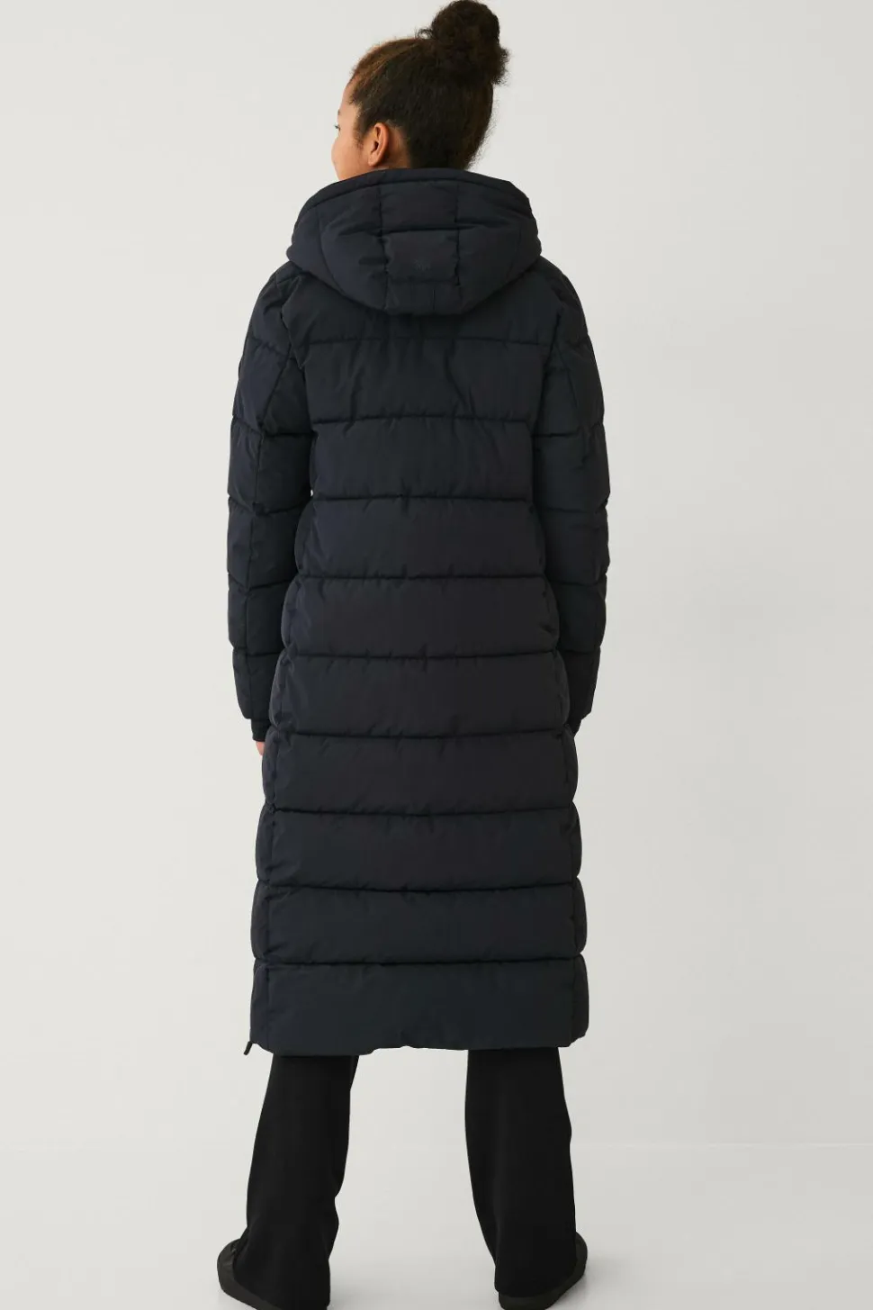 Áhkká Parkacoat Long Padded Parka W Hood Jr